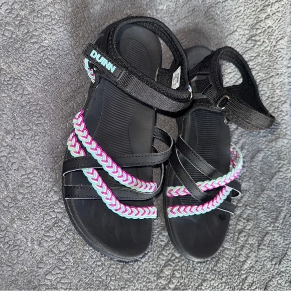 DUINN Black and Multicolor Women's Sandals, walking, outdoor, light hiking 7 - Picture 11 of 11
